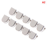 10PCS Metal Shoelaces Tips Head No Tie Shoelaces Metal Lace Lock DIY Sneaker Kits
