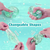2026 ICE CUBE NEW Squishy Toys Squishy Maltose Ocean Cube Stress Anxiety Relief Bal Soft Squeeze Toy Sensory Fidget Gifts NO BOX
