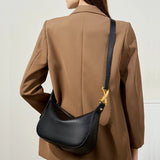 100% genuine leather women's bag designer creates luxury shoulder bag, fashionable new crossbody bag, commuting handbag