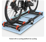 WEST BIKING Training Mat Yoga mat For Bike Bicycle bicicletas Estaticas Trainer exercise Mat For trainer floormat 183cm*61cm