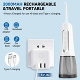 Water Flosser Electric Teeth Cleaning Water Floss Tooth Cleaner Tool Kit Portable Travel Teeth Irrigation Cleaner
