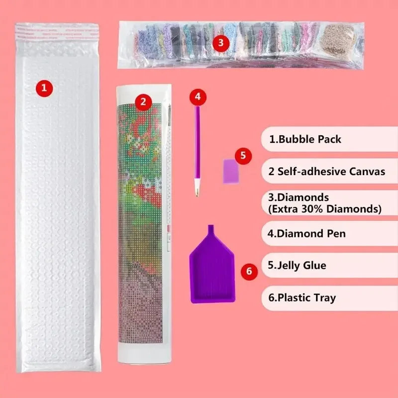 Huacan Peony 5D Diamond Painting Bottle Flower New Arrivals 2025 Diamond Mosaic Rhinestone Pictures Wall Decor Art Gift