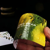 Custom PVC Business Cards Personalized Waterproof Plastic Cards Rounded Corners Glossy/Matte/Frosted Free Design