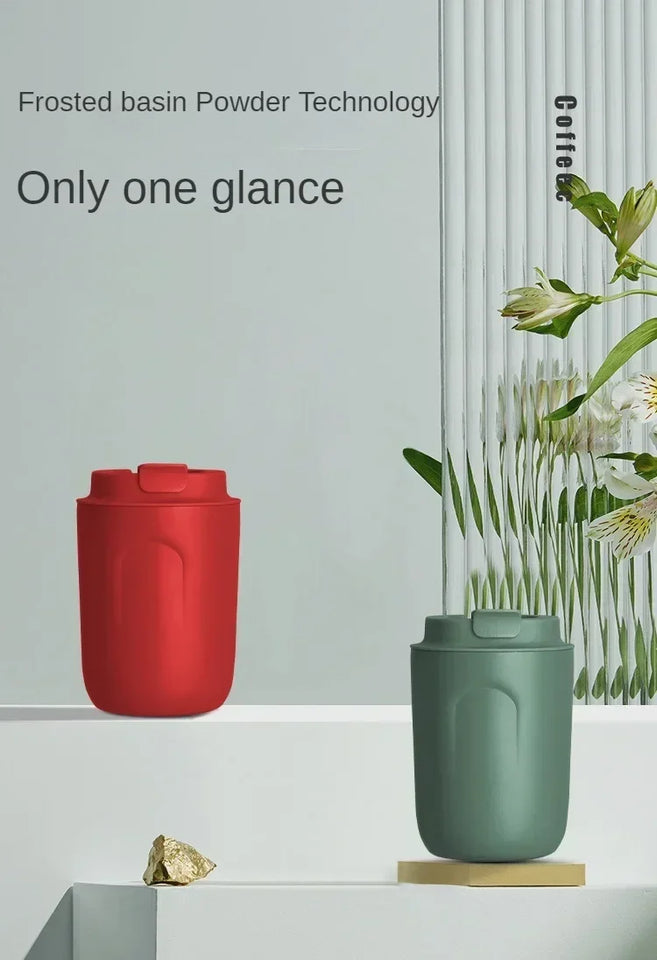 Mini Thermos Bottle Coffee Mug Stainless Steel Cup Thermal Leakproof Vacuum Flask Double Wall Tumbler Insulated Travle Drinkware