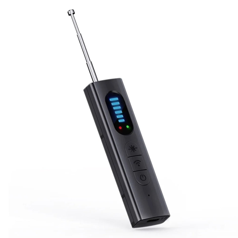 Wireless Camera Detectors 5 Levels Adjustable Sensitivity GPS Detector 25H Working Time for Travel Hotel Car for Office Bathroom