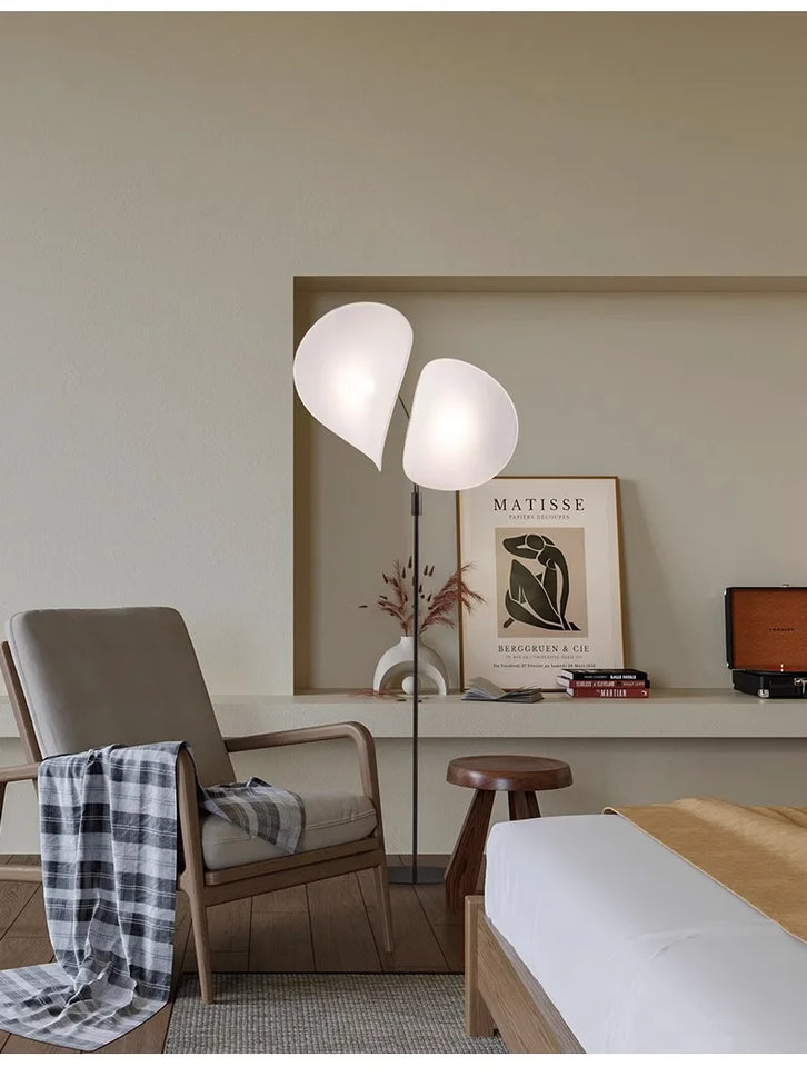 Modern LED Fabric Floor Lamp Designer Living Room Corner Lamp For Villa Parlor Bedroom Bedside Decor Simple Lumind Floor Lamps