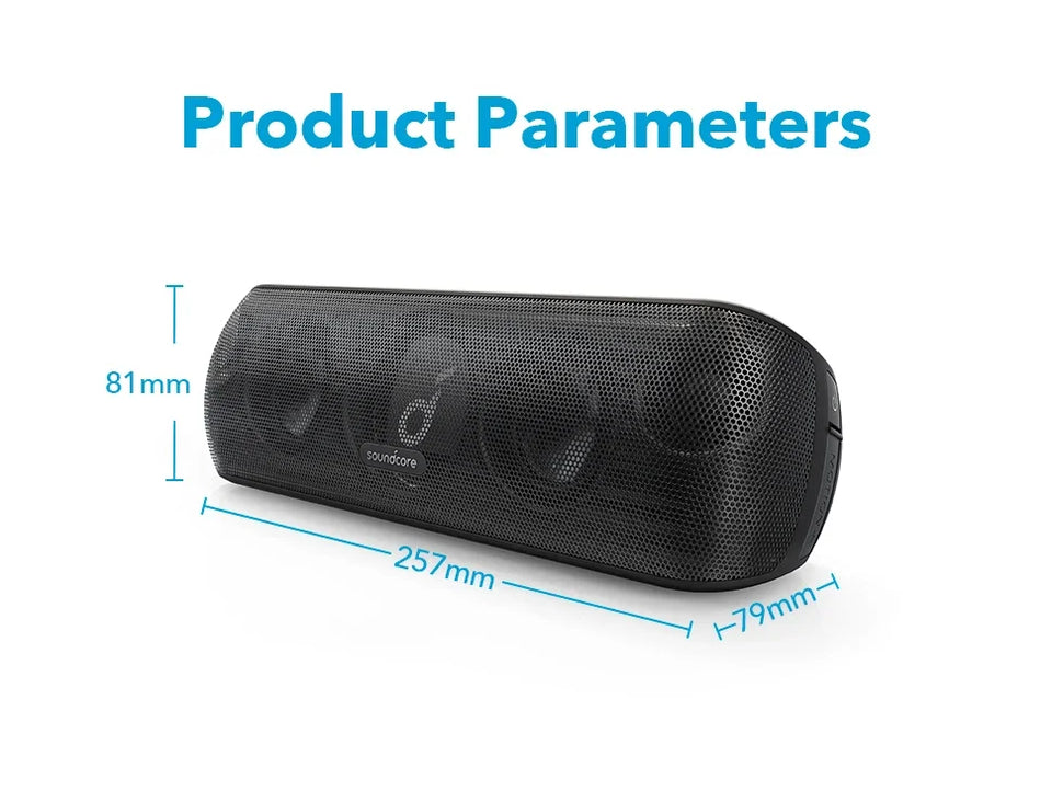 Global Version Original Soundcore Motion+ Bluetooth Speaker with Hi-Res 30W Audio Bluetooth Speakers Portable Speaker Sound Box