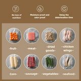 Kitchen Gadgets Food Vacuum Sealer Home Sealing Machine Food Storage Plastic Bags Sealer Portable Food Preservation Machine