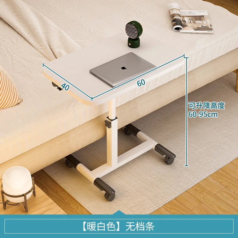 Multi-Functional Folding Small Table Movable Bedside Desk for Children's Reading & Writing Dormitory Home Side Table