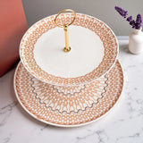 Italian Sweater Chain Necklace Coffee Cup Turkish Demitasse Espresso Set with Saucer Plate Gift Box Tea Cups and Saucer Sets