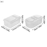 〔W〕Fruit Vegetable Packaging Food Storage Box Kitchen Refrigerator Fresh-keeping Box Classified Grid Food Storage Containers