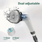 Electric Spin Scrubber 9-in-1 Cordless Rechargeable with 9 Brush Heads, Multipurpose Cleaner for Bathroom Kitchen Floor