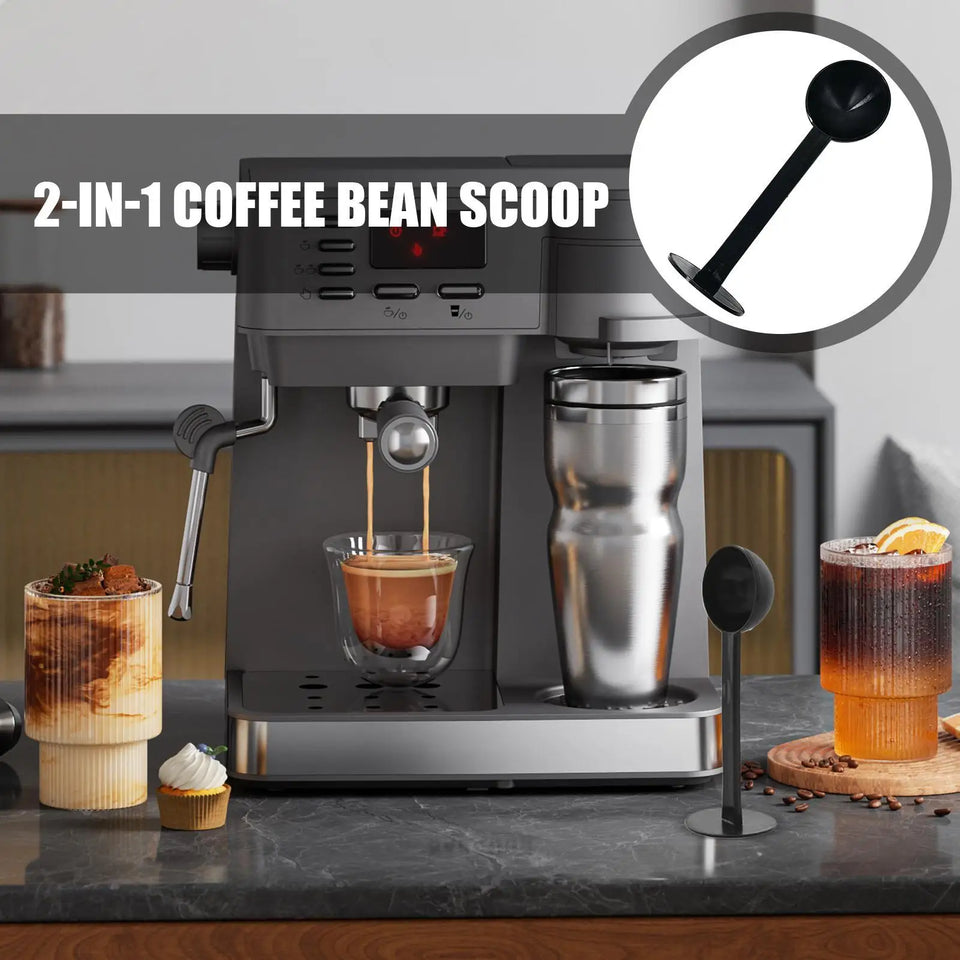Coffee Measuring Scoop And Tamper Espresso Coffee Tamping Measuring Scoop Espresso Coffee Tools For Measuring And Tamping