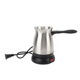 Electric Coffee Maker Electric Coffee Pot Ergonomic Handle 600ML Stainless Steel Turkish Coffee Maker Kettle for Home