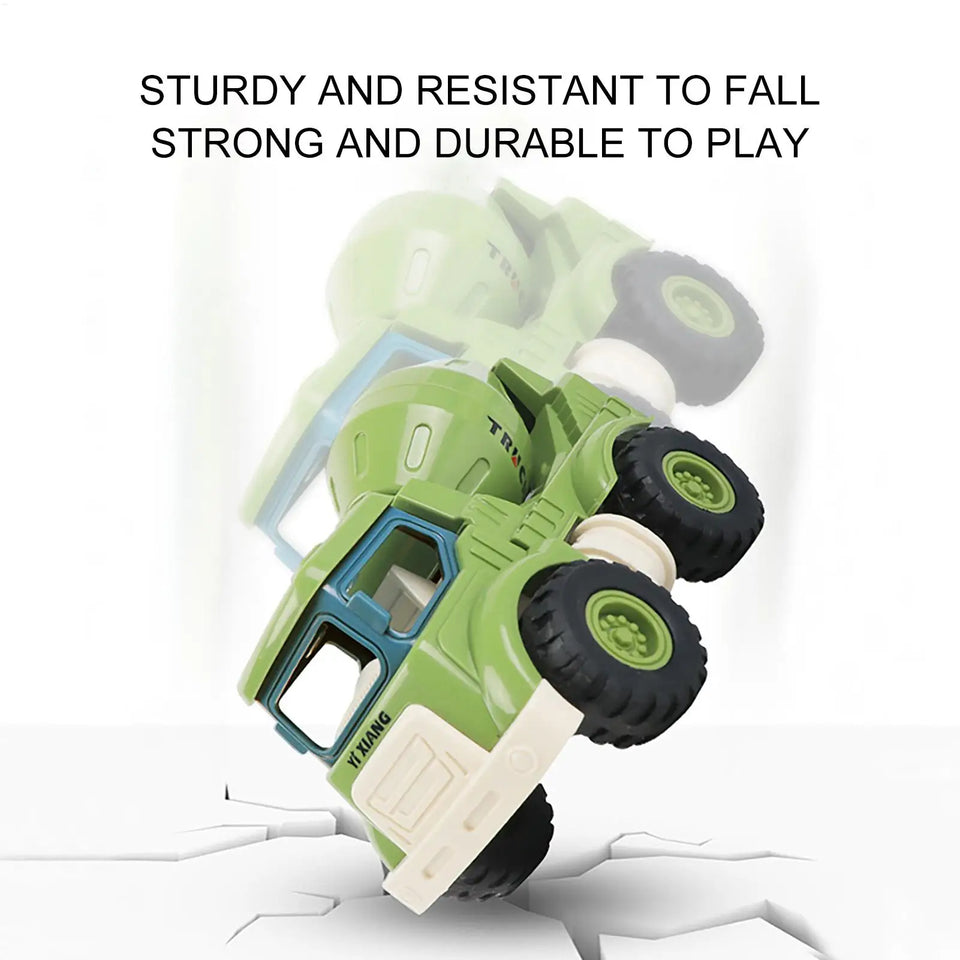 Excavator Toys for Boys Kids Construction Trucks Stable Construction Vehicle Toys Funny Engineering Truck Toy for Children Play