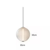 Nordic Minimalist Restaurant  LED Pendant Light  Modern Designer Glass Restaurant Small Pendant Light  Including Light Source