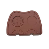 Espresso Tamper Mat Coffee Tamping Silicone Coffee Tamping Mat for Espresso Machine Accessories Tamp Mat for Barista Tools