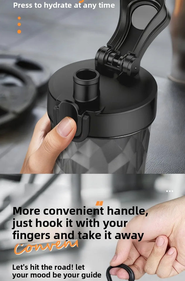 Portable Blenders Cup 700ml Rechargeable Electric Mixing Cup Protein Powder Shaker Cup for Sports Travel Home Milk Coffee Mixer