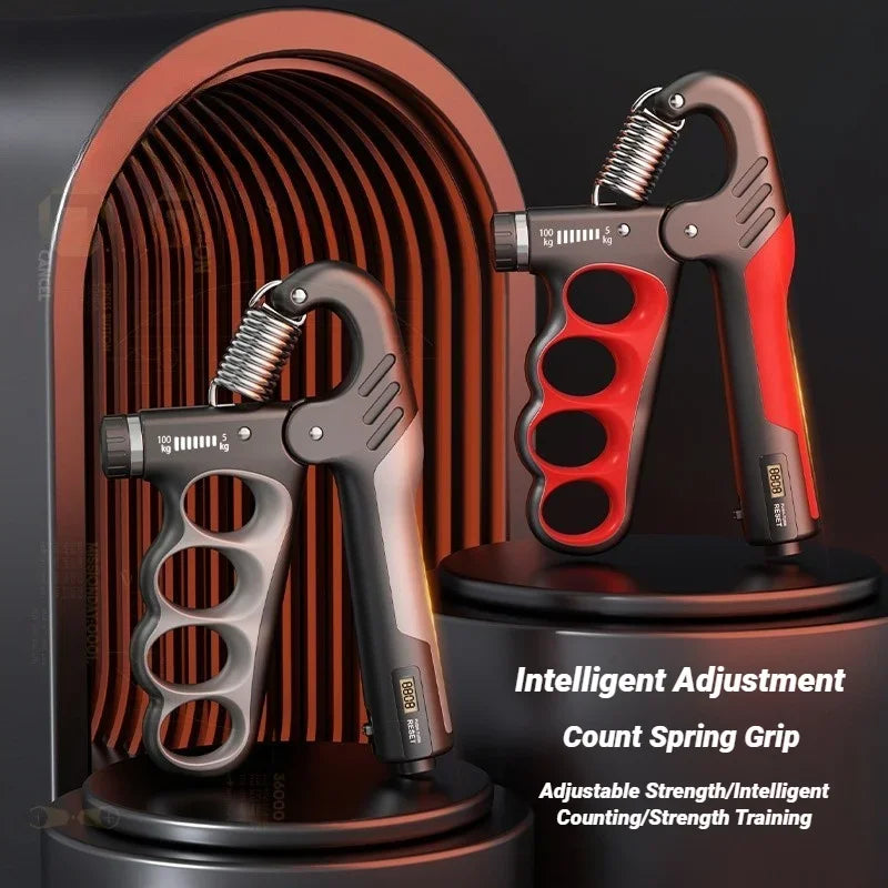 Grip dynamometer male arm strength training electronic counting five-finger exerciser 100kg fitness mechanical record