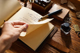 Genuine Leather Sketchbook Retro Painting Notebook Boy"s Girl Student Leather Binding Notebook Classic Handmade Notepad