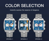 2025 Specht & Sohne New Arrivals Mens Watches Top Brand Luxury Stainless Steel Japan VK64 Chronograph Male Quartz Wristwatches