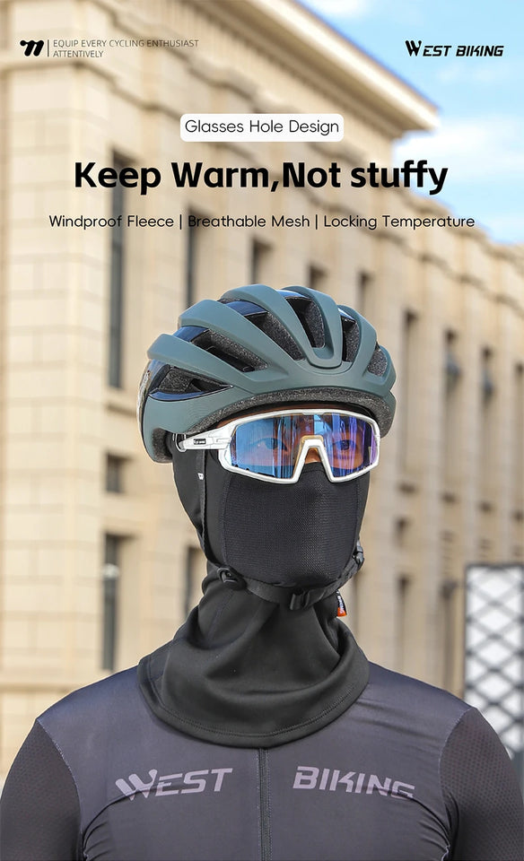 WEST BIKING Balaclava Full Face Mask UV Protection Ski Sun Hat Tactical Motorcycle Helmet Bandana Neck Windproof Mask