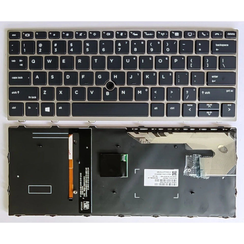 US Laptop Keyboard for Hp EliteBook 730 g5 735 g5 735 g6 830 g5 830 g6 836 g5 L56442-031 L13697-031