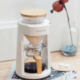 Electric Drip Coffee Maker Household Coffee Machine Tea Coffee Pot Milk