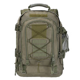 LQARMY 60L Male Travel Tactical backpack  Hiking Camping backpack Expandable Army Backpacks Molle  3 Day Assault Pack Rucksacks