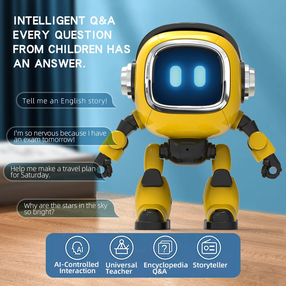 Intelligent AI Robot Large Model AI Intelligent Dialogue Children's Voice Storyteller Early Educational Desktop Toy
