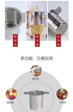 Tea Infuser with Handle , Stainless Steel Tea Diffuser Fine Mesh Filters , Hanging On Teapots Mugs To Steep Loose Tea