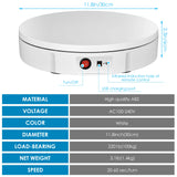 30/42/52CM 100KG Rotating Display Stand  360° Panoramic Automatic Display Table Turntable Photography Backdrop Shooting Booth