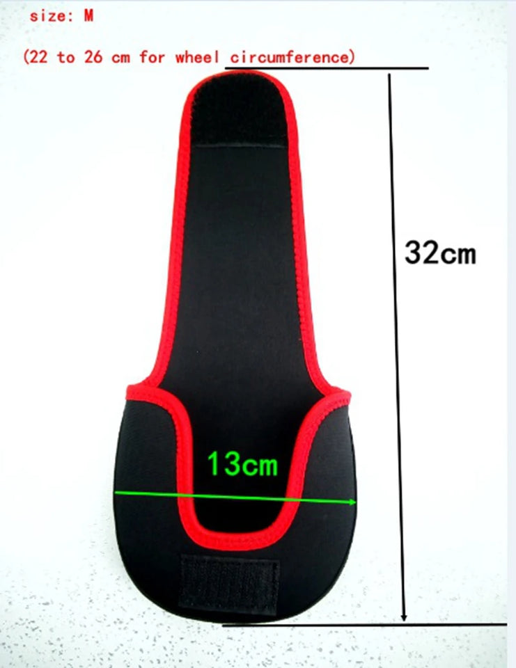 fly spinning reel bag cover case pouch pocket protect box for fish lure carp Nylon fishing neoprene Red Genuine ELUANSHI