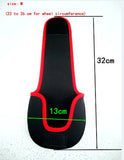 fly spinning reel bag cover case pouch pocket protect box for fish lure carp Nylon fishing neoprene Red Genuine ELUANSHI