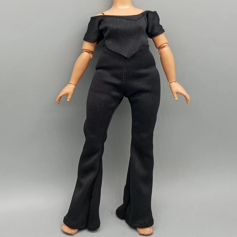 Kids Fancy 28CM 11In High School Doll Clothes Accessories DIY Clothing Trousers Yoga Set For Dolls Girls Birthday Gift