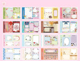 New 1Style 72Pcs/bag Good Mood Maker Cut Film Sticker Book Handbook Scrapbook Phone Case Photo Frame Calendar DIY
