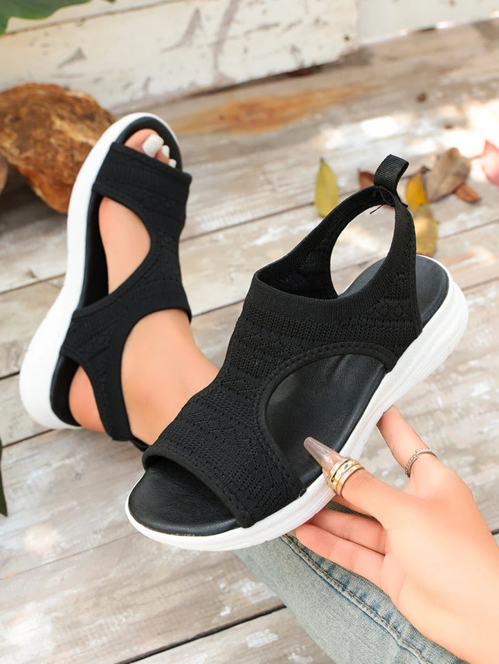 Summer Wedge Sandals for Women 2026 New Fashion Non Slip Beach Shoes Woman Lightweight Casual Platform Plus Size Sandals Women