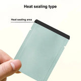 StoBag 200pcs Wholesale Cotton Paper White Packaging Bags Small Heat Sealing for Tea Coffee Powder Storage Pouches Portable