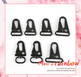 5/10Pcs 20/25/32/38mm Metal Buckle Bag Strap Lobster Clasp Backpack Webbing Dog Collar Trigger Snap Hook DIY Hardware Accessory