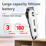 Kemei PG809A Professional Hair Clipper Rechargeable Hair Trimmer For Men Grooming Kit Professional Electric Beard Hair Trimmer
