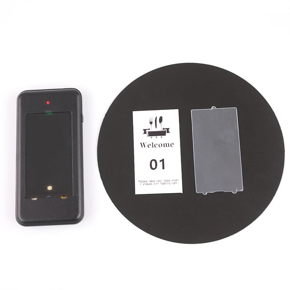 Wireless Restaurant Pager System Touch Panel Wireless Calling System Food Pager Guest Paging System for Coffee Shop Bar