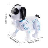 RC Robot Dog Electronic Stunt Pet Interactive Touch Programmable Smart Walking Dancing Kids Birthday Gift for Kids Boys Girls
