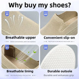 Men's Spring New Knitted Breathable Single Shoes, Dad's Shoes, Men's Casual Shoes, Comfortable Men's Shoes  sneakers