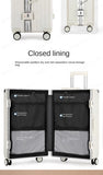 Large Capacity Suitcase 28" 32" Thickened Luggage USB Phone Stand Aluminum Frame Password Trolley Case Travel Wheeled Suitcases