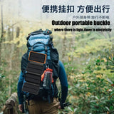 50000mAh Portable Solar Power Bank Fast Charging USB-C/USB-A for IOS Android Outdoor Large Capacity Charger