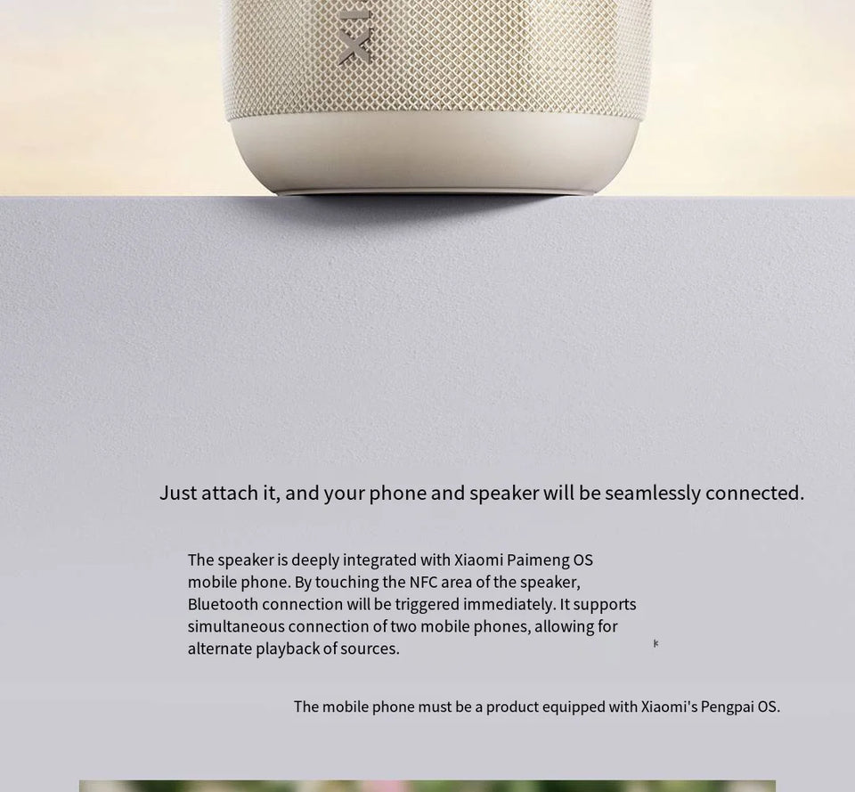 Xiaomi Mijia Smart Bluetooth Mini Wireless HD Quality Portable Speaker Column  Bluetooth 5.3 Sound Box