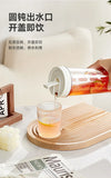 1L cold brew coffee maker manual cold water coffee maker and high capacity water bottle summer portable juice tea coffee kettle