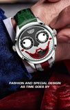 LIGE 2025 TOP Men's Watches Quartz Clown Dial Watches Unique Strange Fashion Cool Watch Waterproof watches for men reloj hommes
