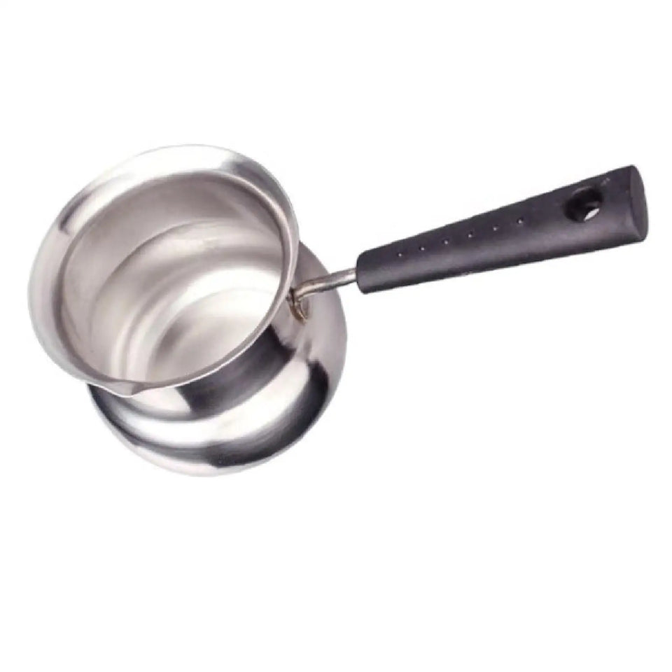 Coffee Pot with Handle Butter Melting Pan Milk Butter Warmer Pot Coffee Maker for Camping Home Kitchen Office Restaurant