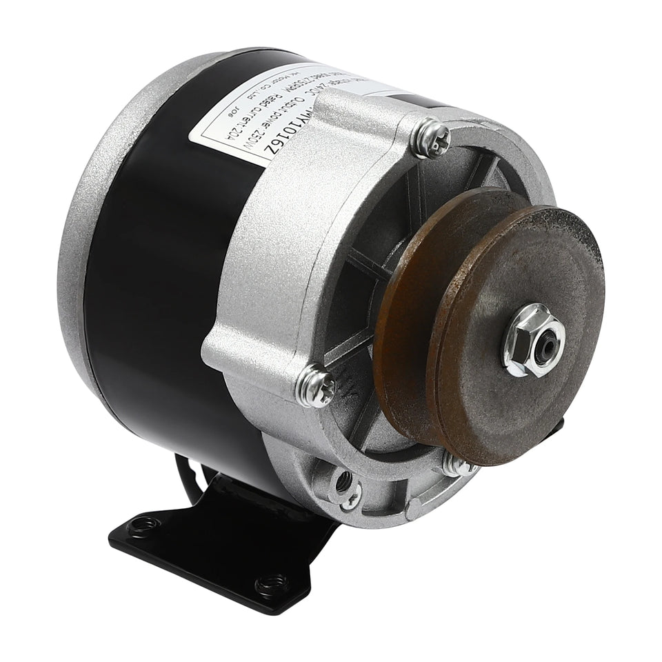 250W Brushed DC Gear Reduction Motor MY1016Z 12V/24V/36V 2750RPM 1N.m for Electric Bicycle E-Bike Scooter DIY Engine